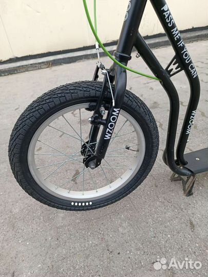 Самокат детский двухколесный бу