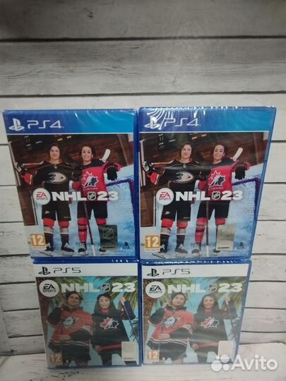 NHL 23 PS4/PS5 диск