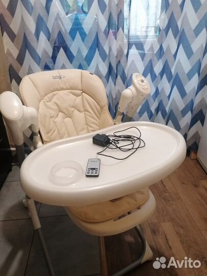 Стульчик для кормления + качели babyton 2в1