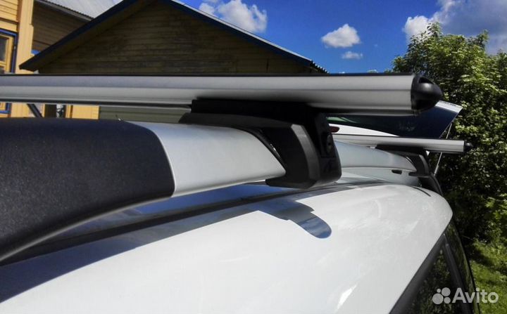 Багажник на крышу Volkswagen Tiguan 2 (Lux крыло)