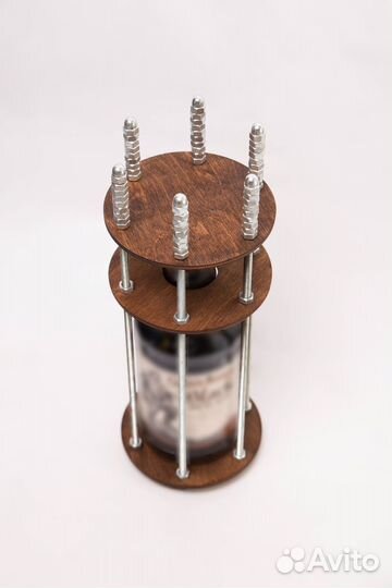 Клетка сейф для бутылки в подарок