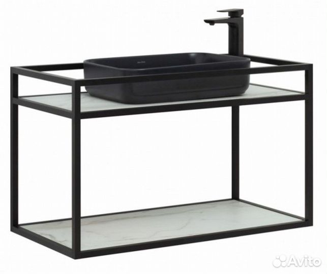 Мебель для ванной Allen Brau Liberty 90 см черный подвесная