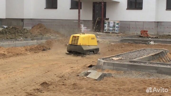 Аренда виброплита Wacker Neuson 1.3т с оператором
