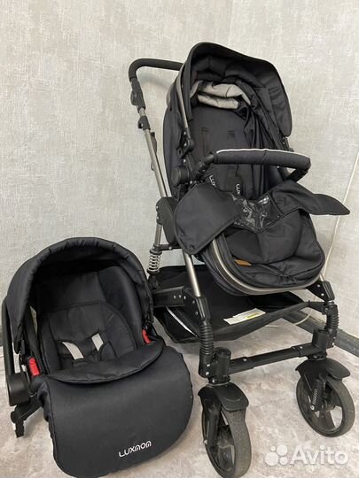 Коляска трансформер 3 в 1 Luxmom 555