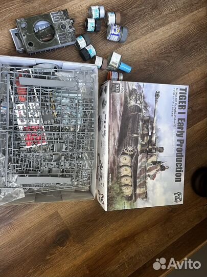 Сборная модель танка