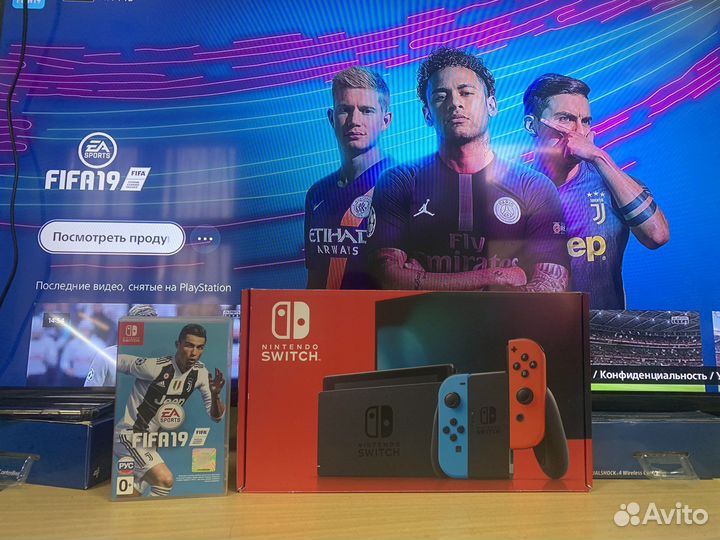 Nintendo Switch + FIFA 19