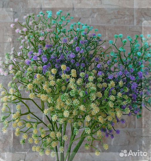 Искусственная зелень Гипсофила радужная