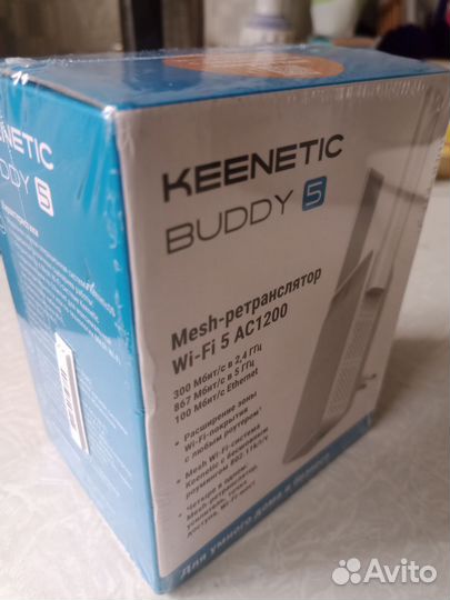 Усилитель, ретранслятор WiFi Keenetic Buddy 5