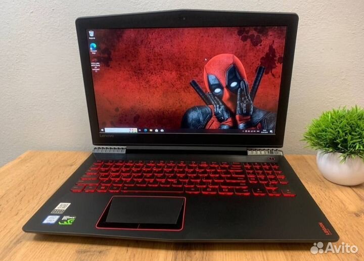 Игровой Lenovo Legion i5-4 ядра/Nvidia1050/SSD/IPS