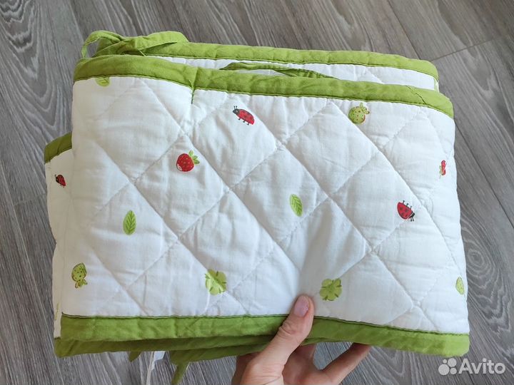 Бортики мягкие в кроватку IKEA и др