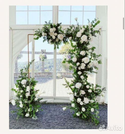 Свадебное оформление, флористика