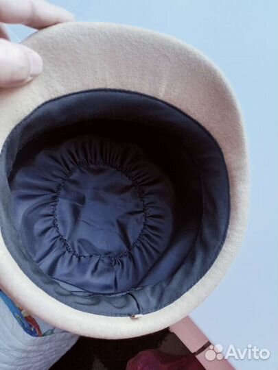 Женская фетровая кепка р.55-56 Шапка песец