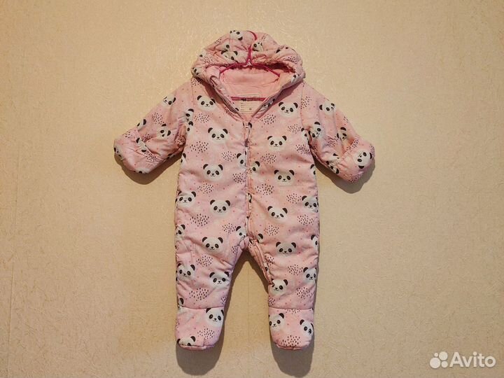 Комбинезоны, поддева, куртки до 1,5 лет