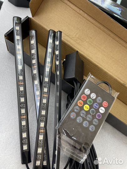 Светодиодная лента rgb 12вольт с пультом в салон