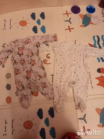 Детские вещи пакетом,на девочку.от 3 до 6 месяцев