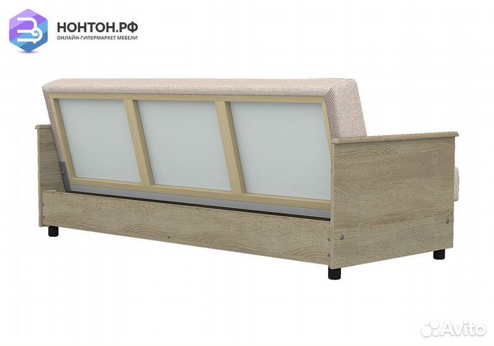 Диван книжка Вега-Ламино бежевый