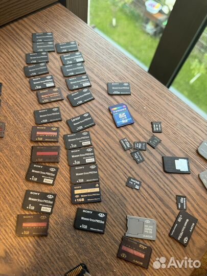 Карты памяти memory stick pro duo