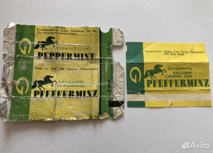 Фантики от жевачек жвачек жевательная резинка