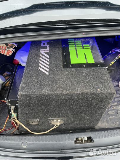 Сабвуфер и усилитель