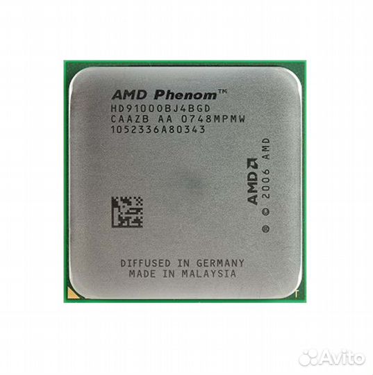Б/у процессор сокет Am2+ AMD Phenom x4 9100e - hd9