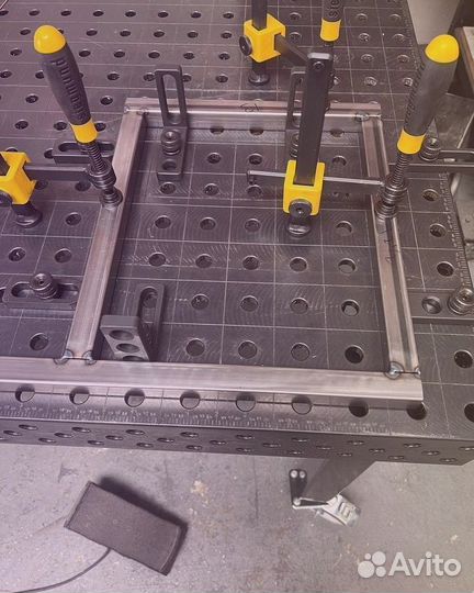 Сварочный 3D стол 1000х800х100 толщиной 10 мм