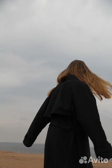 Тренч конструктор gate31, черный, xl