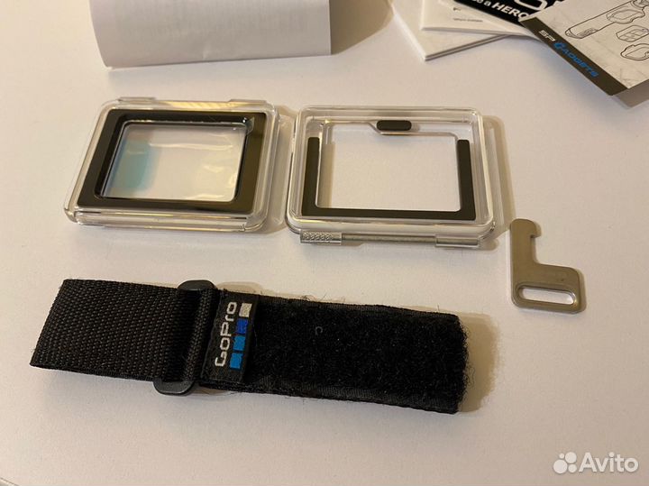 Коробка от GoPro hero 4 silver + доп. части