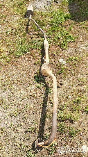 Выхлопная система рено логан 1