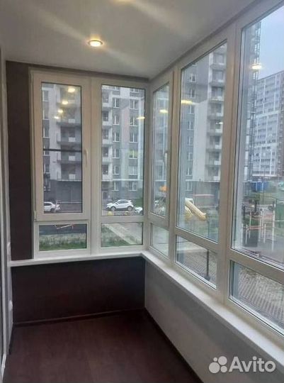 Остекление окон и балконов пвх