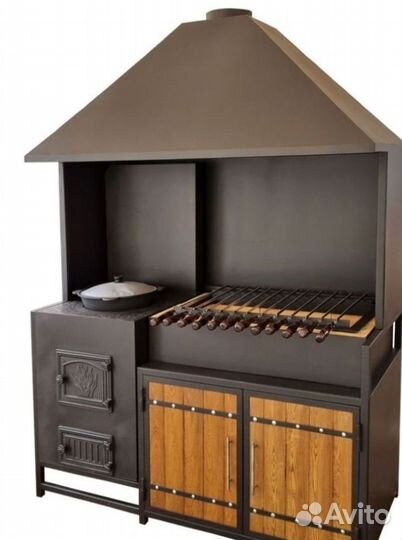 Мангал остров стальной