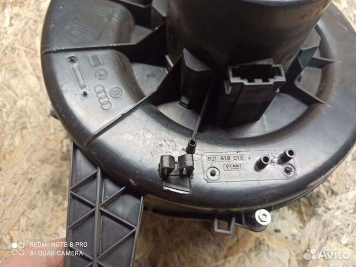 Моторчик печки Volkswagen Polo Sed Rus 2011