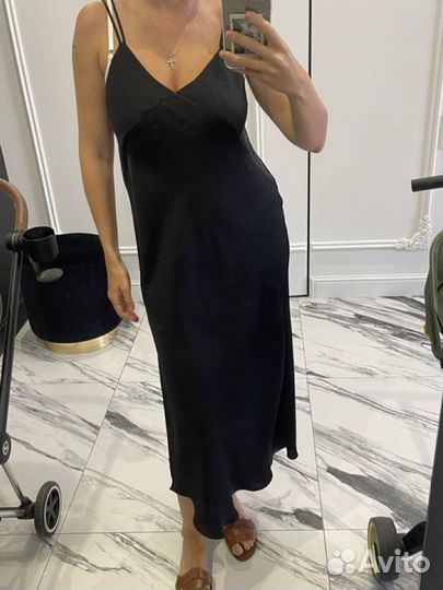 Платье комбинация zara