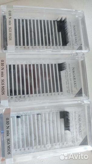 Ресницы для наращивания бу