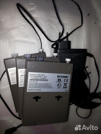 Медиаконвертер D-Link DMC-920R. Б/У