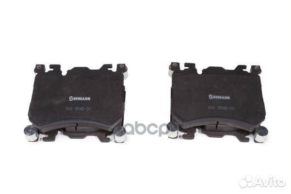 000 354B-SX колодки дисковые п. с антискр. пл