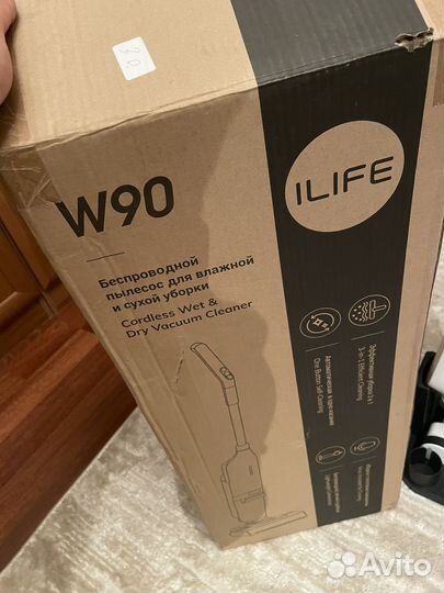 Пылесос вертикальный беспроводной ilife W90