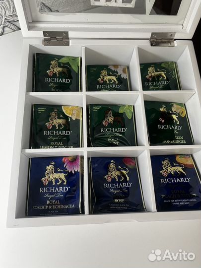 Деревянная коробка для чая