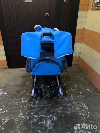 Коляска санки