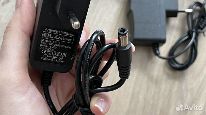 Оптом от 10шт адаптеры 6V 2A новые