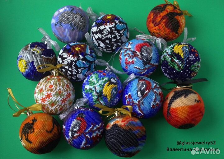 Сувениры из бисера