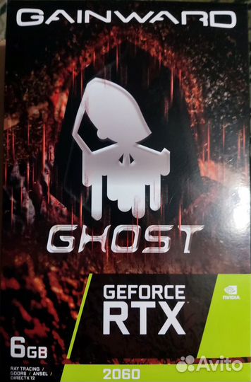Видеокарта Gainward rtx 2060 6gb