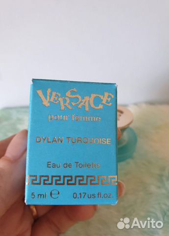 Versace dylan turquoise миниатюра 5 мл