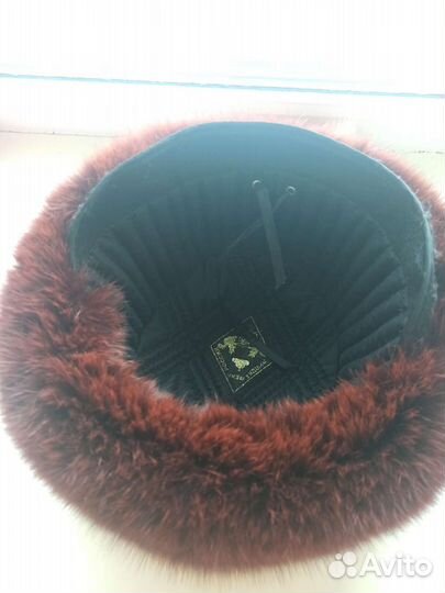 Шапка женская песец