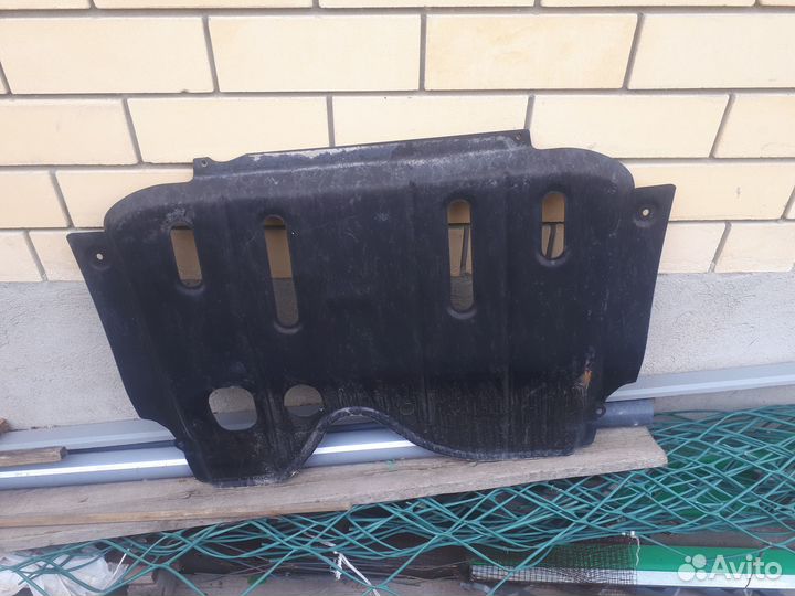 Защита картера двигателя на рено логан фаза 2