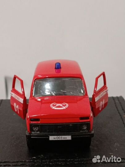 Модель автомобиля ваз 2121 1:50
