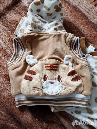 Детский костюм тройка с жилеткой