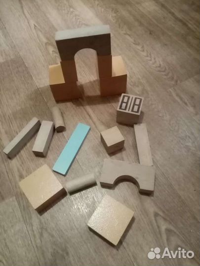 Конструктор деревянный СССР