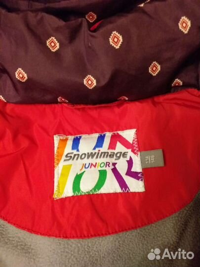 Зимнее пальто для девочки 140-146 см