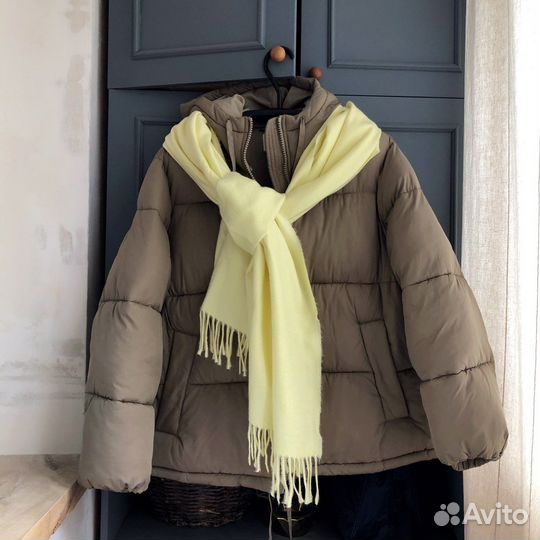 Шарф Reserved Eco Aware с бахромой