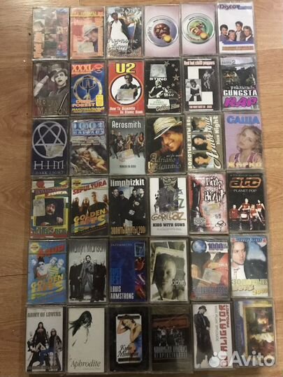 Аудиокассеты новые запечатанные